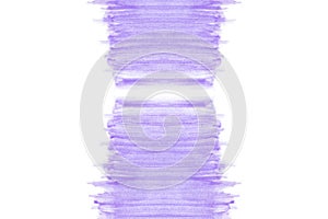 Abstract watercolor purple violet shades pattern texture art hand painted on white background with copy space