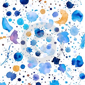 Abstract Watercolor Splash by generative ai