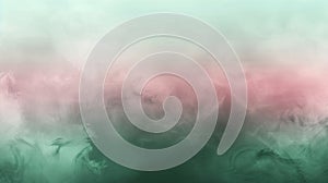 Abstract Watercolor Wash: Mint Green, Blush Pink Gradient Background Texture