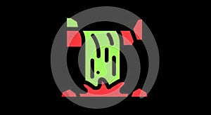 Abstract Waterfall Icon