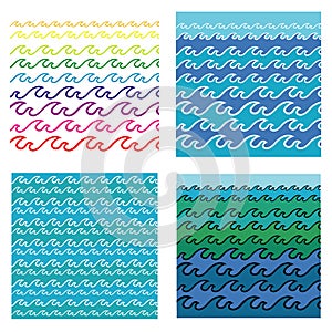 Abstract wave background