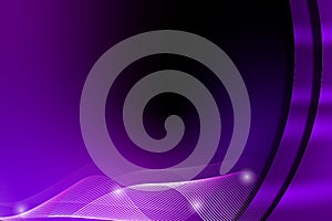 Abstract wave black purple Mesh background