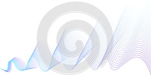 Abstract wave design. Data visualization, Cyberspace, Big data, analytics, Digital era, Information technology