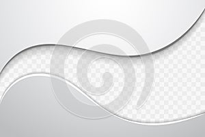 Abstract Wave Design Element