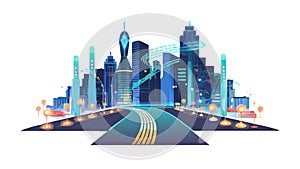 Abstract Wave Element Design Vector. Dynamic Flowing Pattern Art, vector design Generative AI