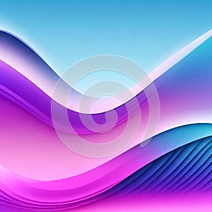 Abstract wave line colorful crystal background.