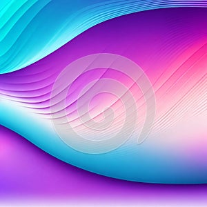 Abstract wave line colorful crystal background.