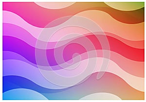 Abstract wave pattern featuring a series of smooth, undulating