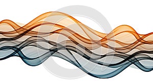 Abstract Flowing Waves