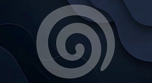Abstract wave patterns against a dark gradient background with subtle light dots