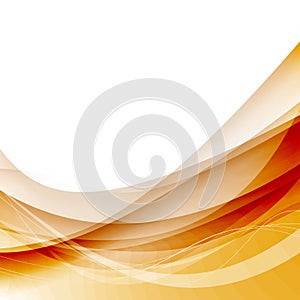 Abstract wave swoosh red background