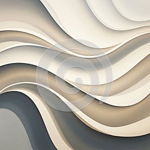 Arrangement is harmonious and fluid, evoking a sense of calm and