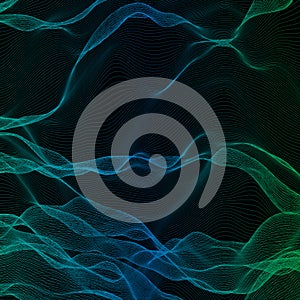 Abstract waves - - vector illustration