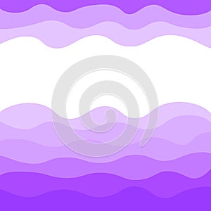 Vector Purple Wavy Lines Pattern Background