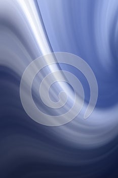 Abstract wavy background in blue tones