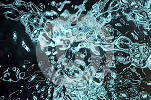 Abstract wavy background, colorful pattern, 3d rendering