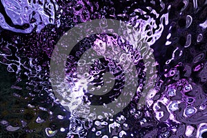 Abstract wavy background, colorful pattern, 3d rendering