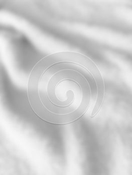 Abstract wavy background in grey - stock illustration