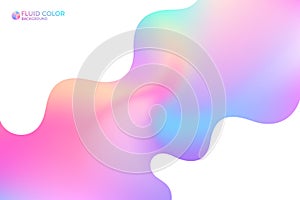 Abstract wavy background. Liquid paint