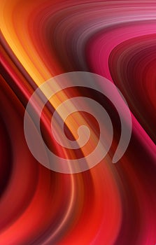 Abstract wavy background in red and yellow tones photo