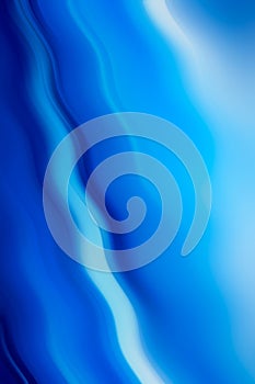 Abstract wavy blue background photo