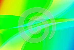 Abstract Wavy Blue Green And Yellow Gradient Background Vector Eps Beautiful elegant Illustration