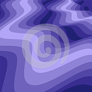 Abstract Wavy Blue Pattern Visual Illusion of Movement. Abstract Background