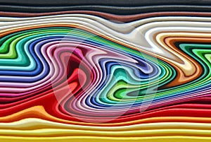 Abstract of wavy color blurry background