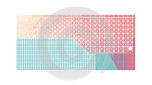 Abstract Wavy Dotted Pattern Vector, vector design Generative AI