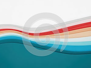 Abstract wavy gradient background