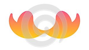 Abstract Wavy Gradient Shape Vector Design, vector design Generative AI