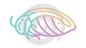 Abstract Wavy Line Pattern, Dynamic Flow Design Element, vector design Generative AI