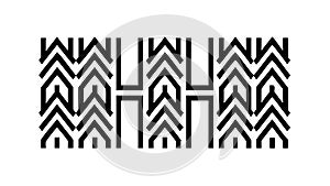 Abstract Wavy Line Pattern Dynamic Movement Background, vector design Generative AI