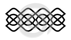 Abstract Wavy Line Pattern, Fluid Motion and Dynamic Texture, vector design Generative AI