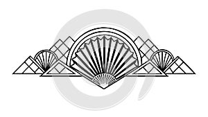 Abstract Wavy Line Pattern Vector for Dynamic Backgrounds and Modern Art, vector design Generative AI