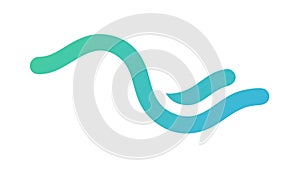 Abstract Wavy Lines Fluidity & Movement Pattern, vector design Generative AI