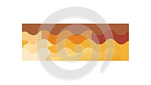 Abstract Wavy Lines Gradient Background Vector, vector design Generative AI