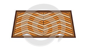 Abstract Wavy Lines Icon Vector for Dynamic Elements, vector design Generative AI