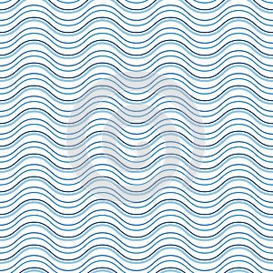 Abstract wavy lines pattern