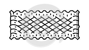 Abstract Wavy Lines Pattern: Fluid Dynamic Background, vector design Generative AI