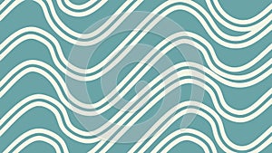Abstract wavy lines pattern, fluid geometric design, vector design Generative AI