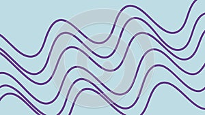 Abstract wavy lines pattern, fluid geometric design, vector design Generative AI