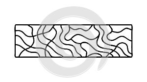 Abstract Wavy Lines Pattern, Movement Flow, Dynamic Design Element, vector design Generative AI