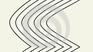 Abstract Wavy Lines Pattern Vector Background Design, vector design Generative AI