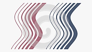 Abstract Wavy Lines Pattern Vector Background, vector design Generative AI