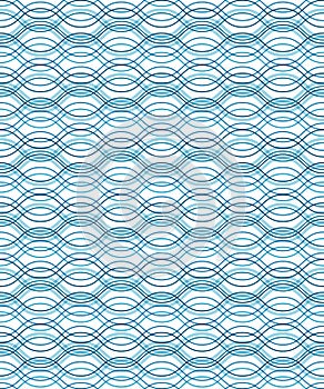 Abstract wavy lines, seamless pattern