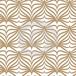 Abstract wavy lines seamless pattern. Geometric pattern for clothes and wallpapers.