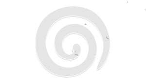 Abstract Wavy Pattern Border, Dynamic Decorative Line Art Element, vector design Generative AI