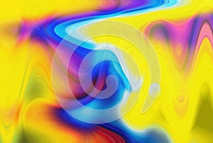 abstract wavy rainbow background colourful colors colours lines patterns wave copy space