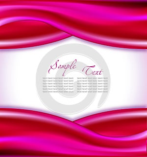 Abstract wavy silc design